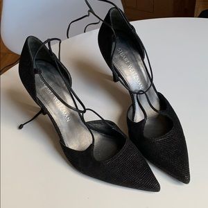 Stuart Weitzman lace-up heels